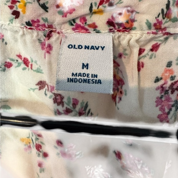 Old Navy Red Ruffled Relaxed Blouse - Picture 3 of 3